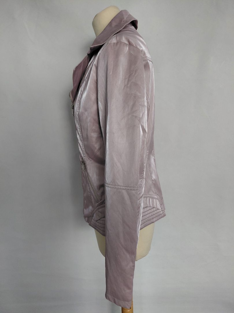 Leather "biker" jacket (faux leather) unused, XL, Colynn