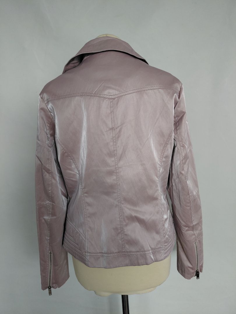 Leather "biker" jacket (faux leather) unused, XL, Colynn