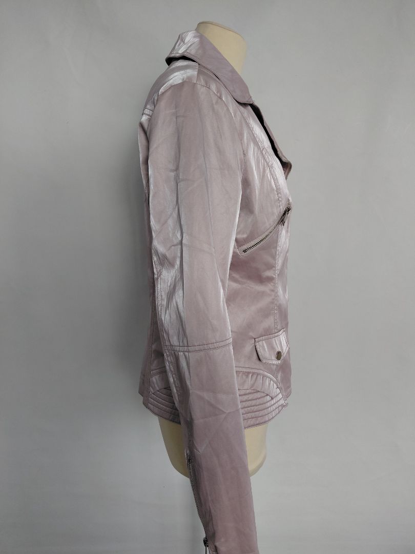 Leather "biker" jacket (faux leather) unused, XL, Colynn