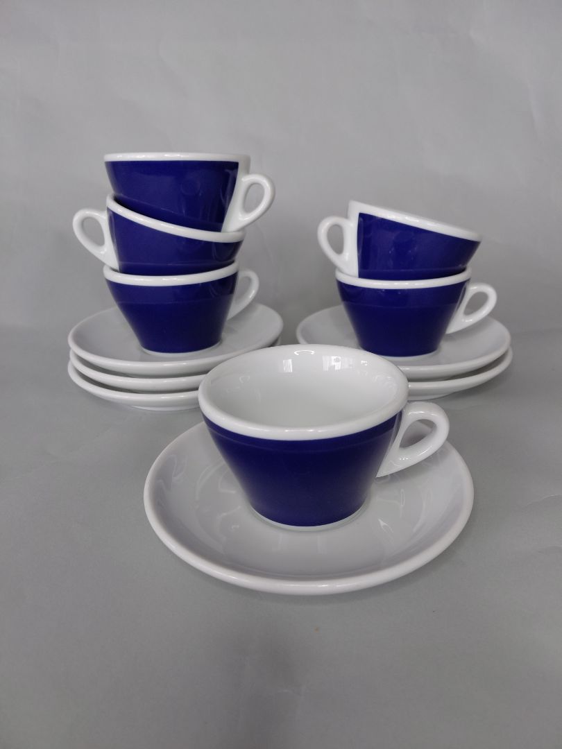 Kaffibolli með undirskál, d´Ancáp Made in Italy