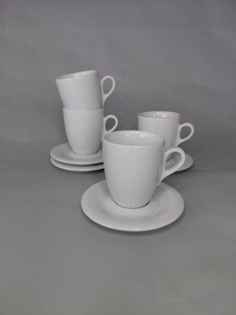 Espresso cup with saucer, d´Ancáp Made in Italy