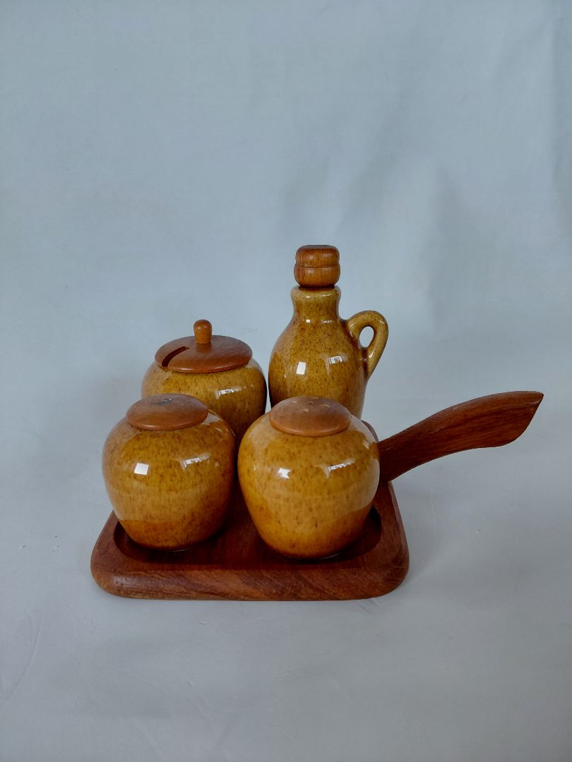 Vintage krydd bakki (ca. 1960), Jie Gantofta