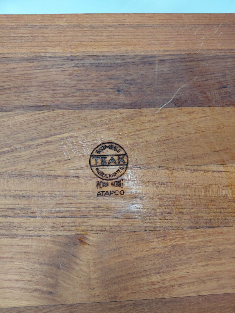 Tekk bakki / bretti, Ernest Sohn fyrir Atapco