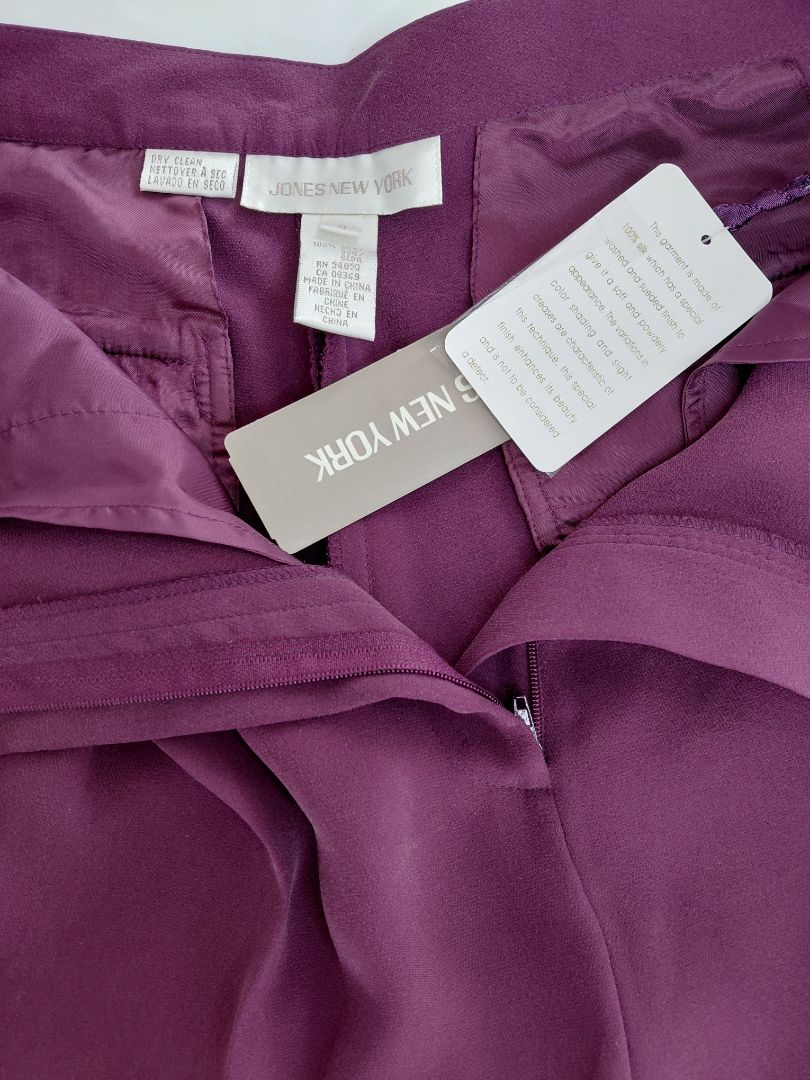 Pants 100% silk (unused), EUR 40, Jones New York