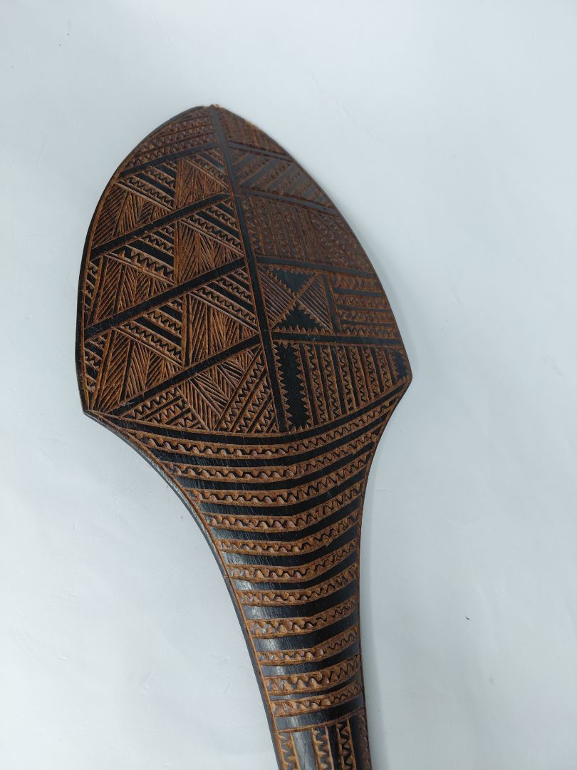 Handmade war club (Fiji)
