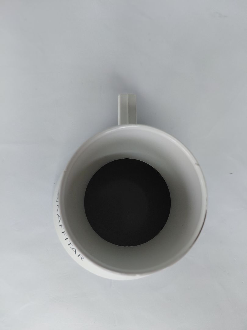 Vintage coffee cup marked Kaffitár, Kaffitár
