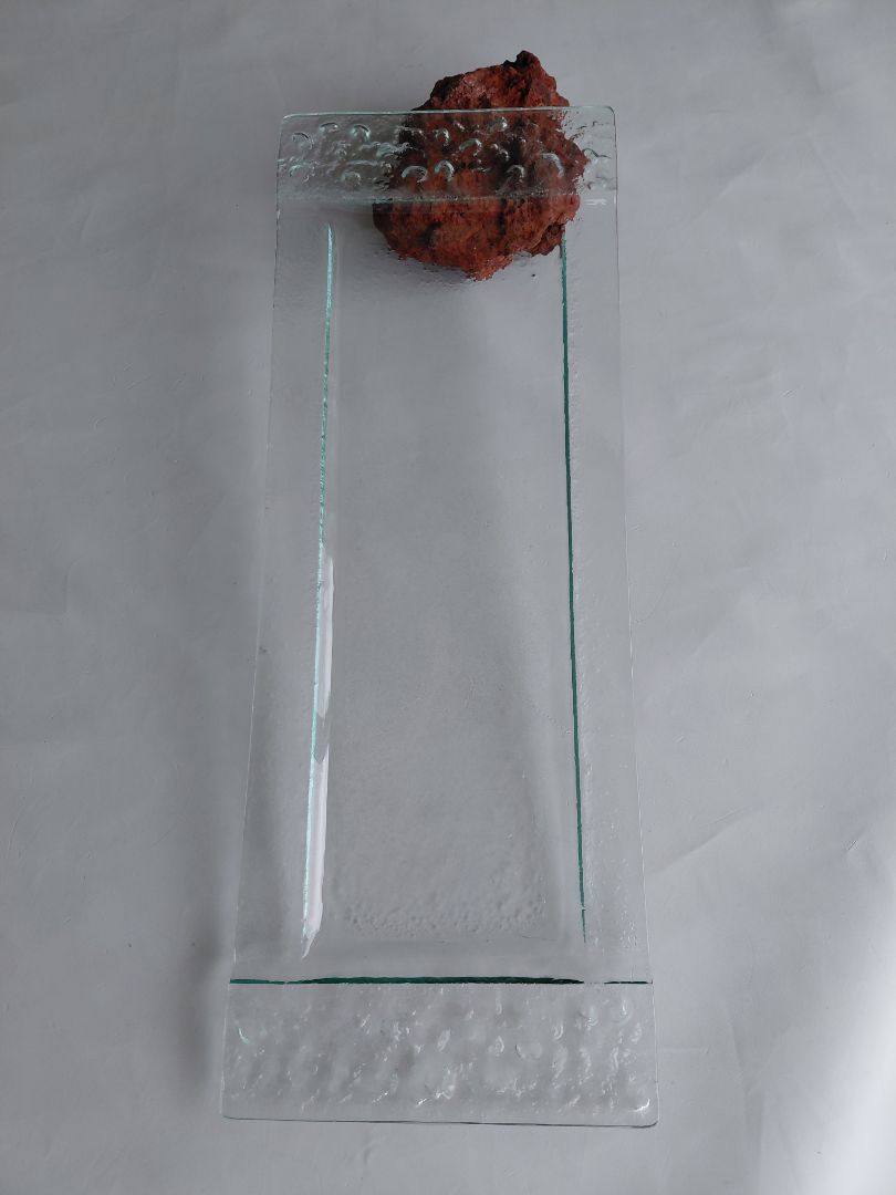 Glass tray