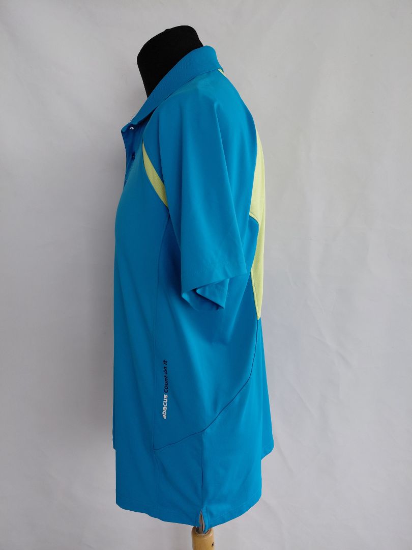 Golf polo shirt, M, abacus