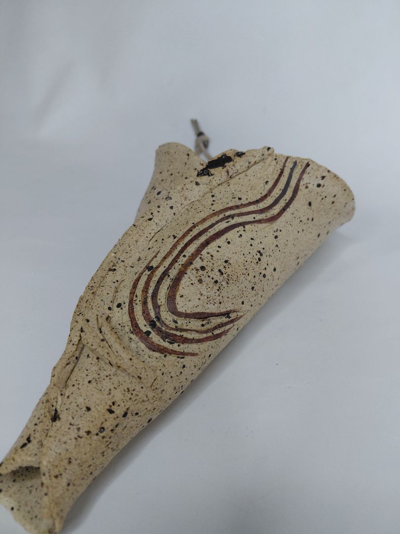 Wall clay vase