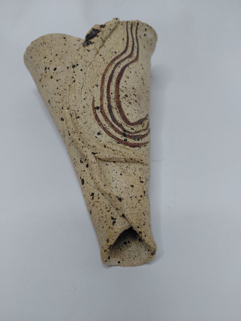 Wall clay vase