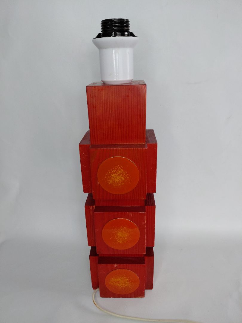 Vintage table lamp pattern 4534 (1970s), Lars-Göran Nilsson, Ewa Wrangel