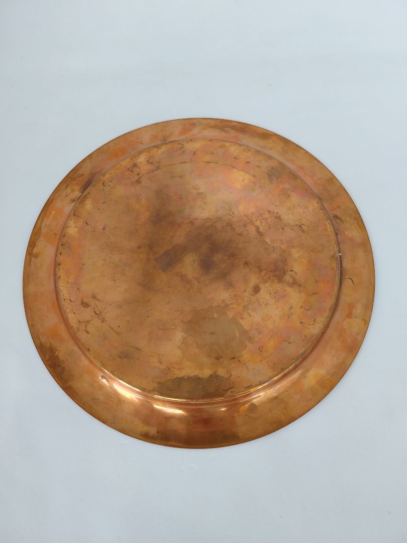 Copper candle holder (Ø19.5 cm)
