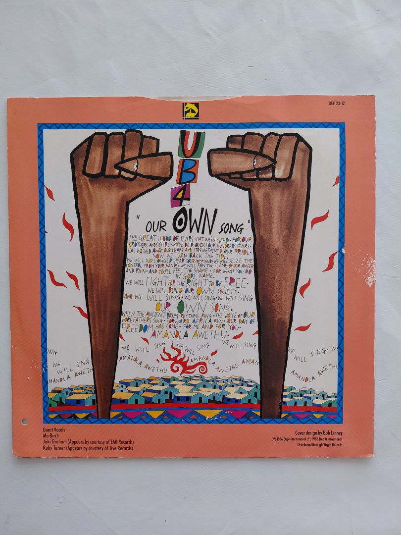 Our own song, UB40