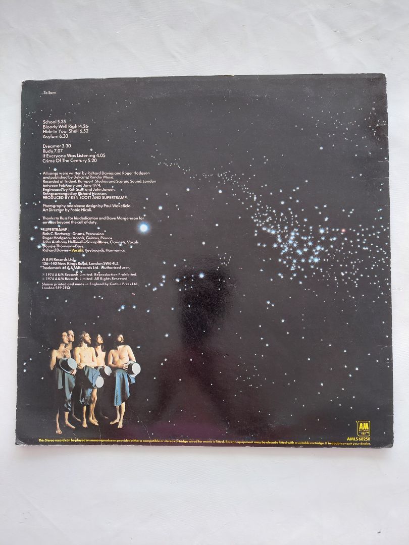 Crime of the century, Supertramp