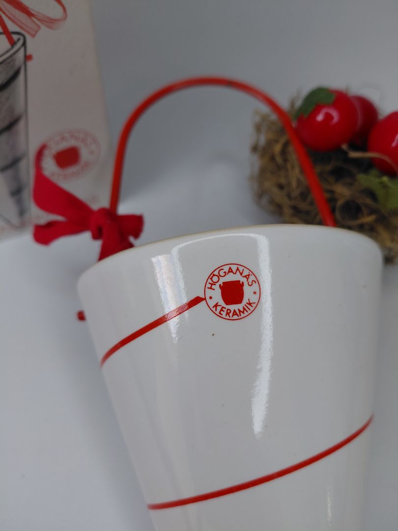 Ceramic vintage kramhús (Christmas decoration), Höganas Keramik AB