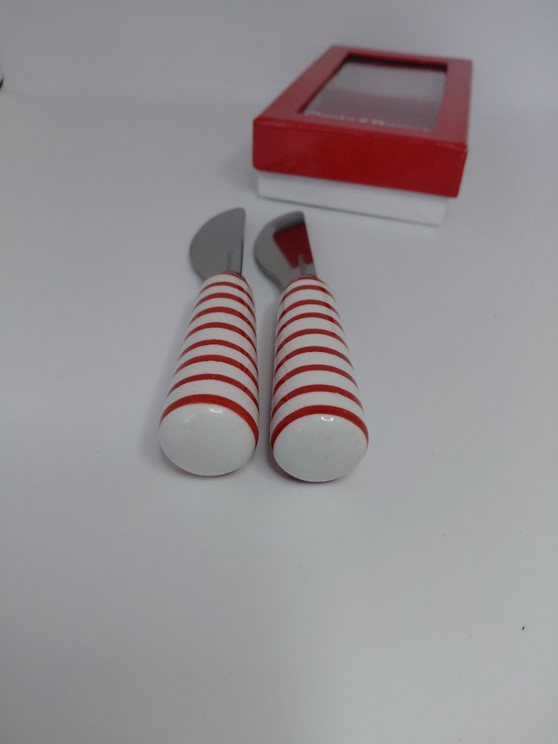 Jóla osta / smjör hnífar 2 stk (2019-2021), Crate & Barrel