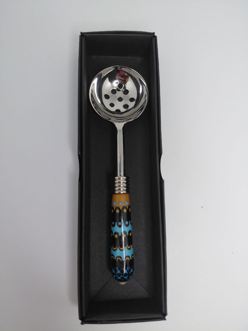 Feta og ólívu skeið Glerperlur, Nadine