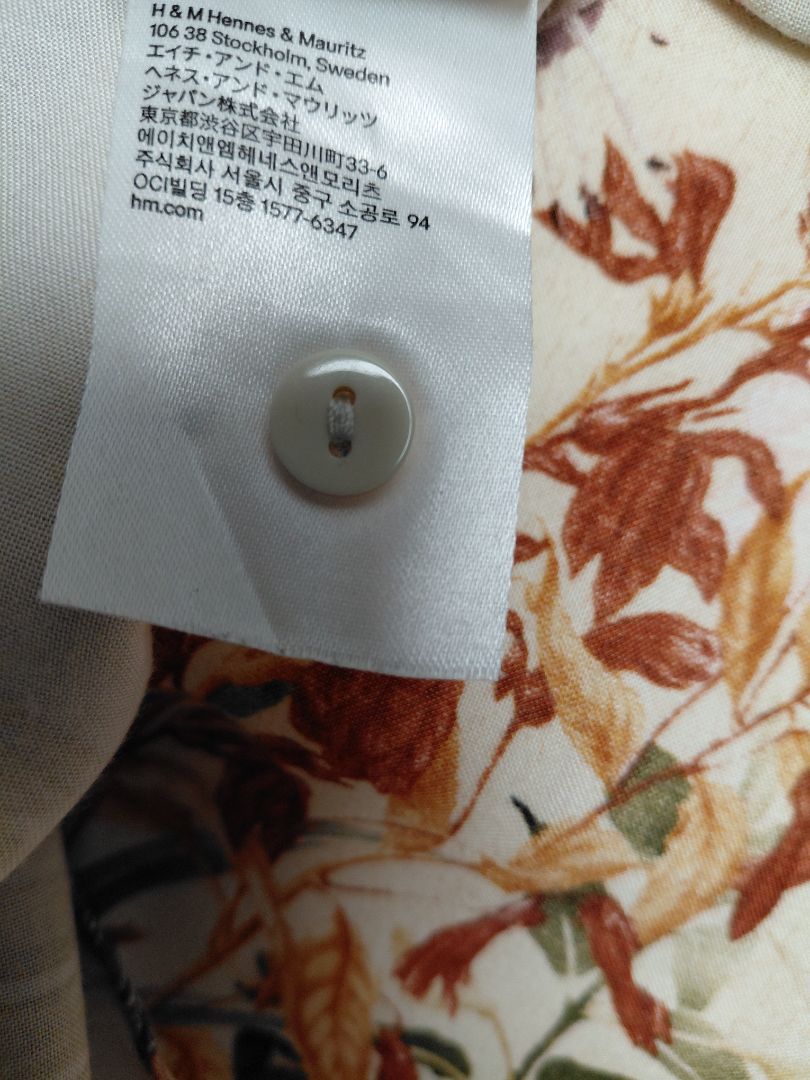 Síðerma kjóll eða blússa, EUR 48, H&M