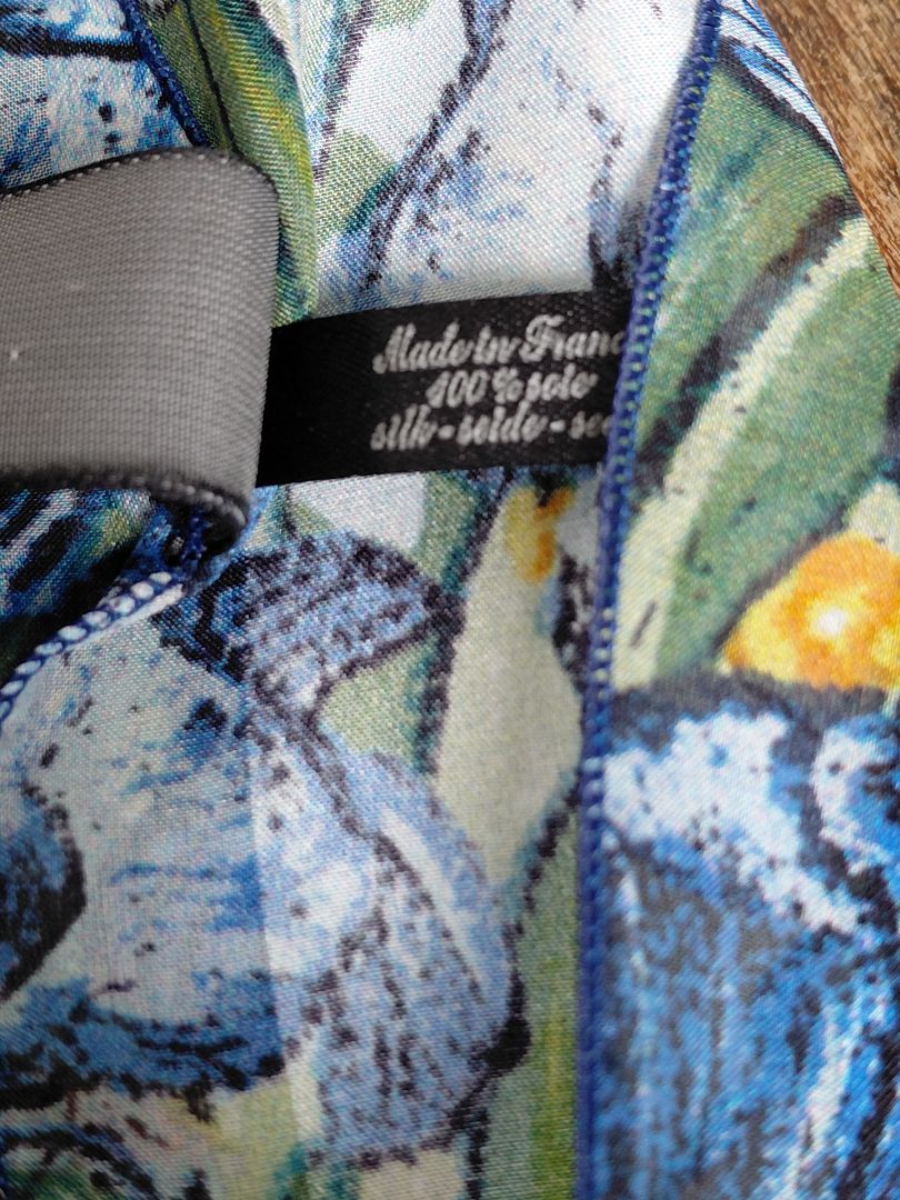 Slæða 100% silki (ónotuð), Rnm Collection