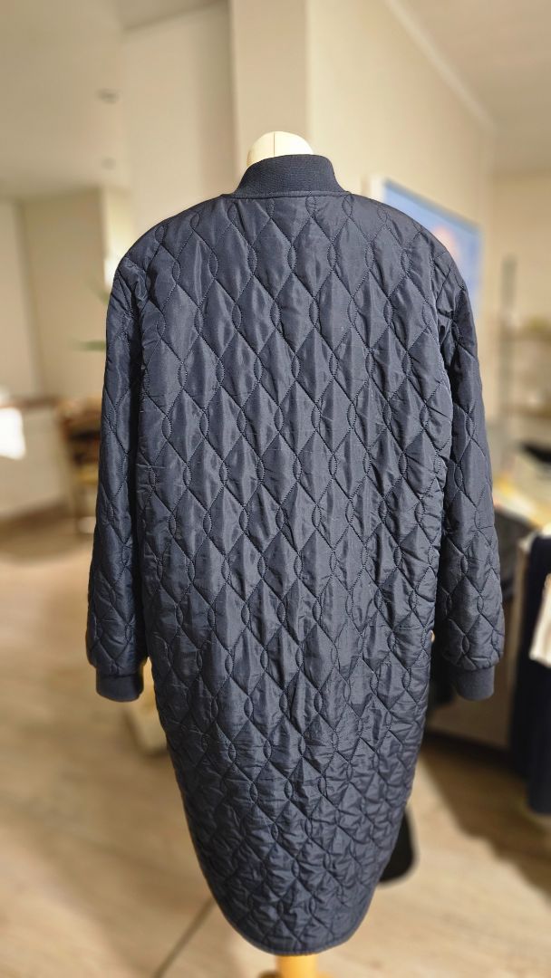 Navy blue lightweight long coat*, EUR 44, Kaffe