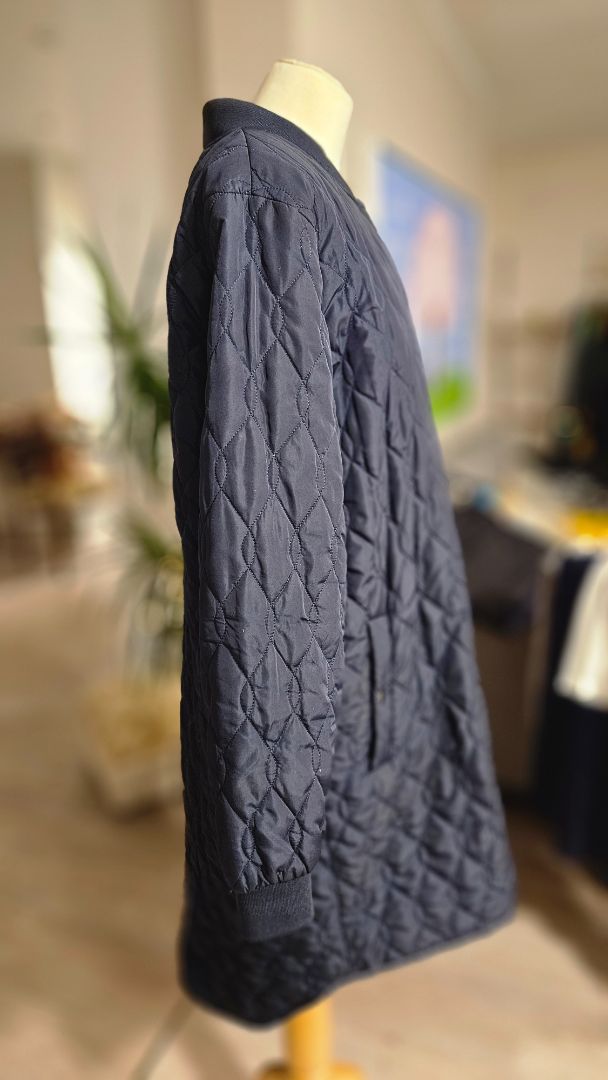 Navy blue lightweight long coat*, EUR 44, Kaffe