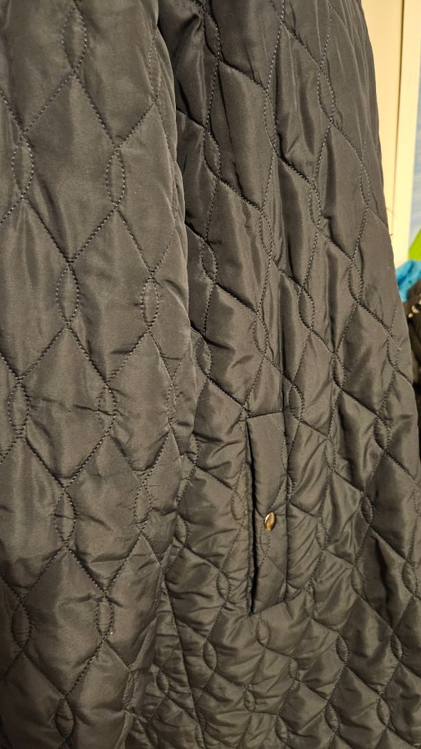 Navy blue lightweight long coat*, EUR 44, Kaffe