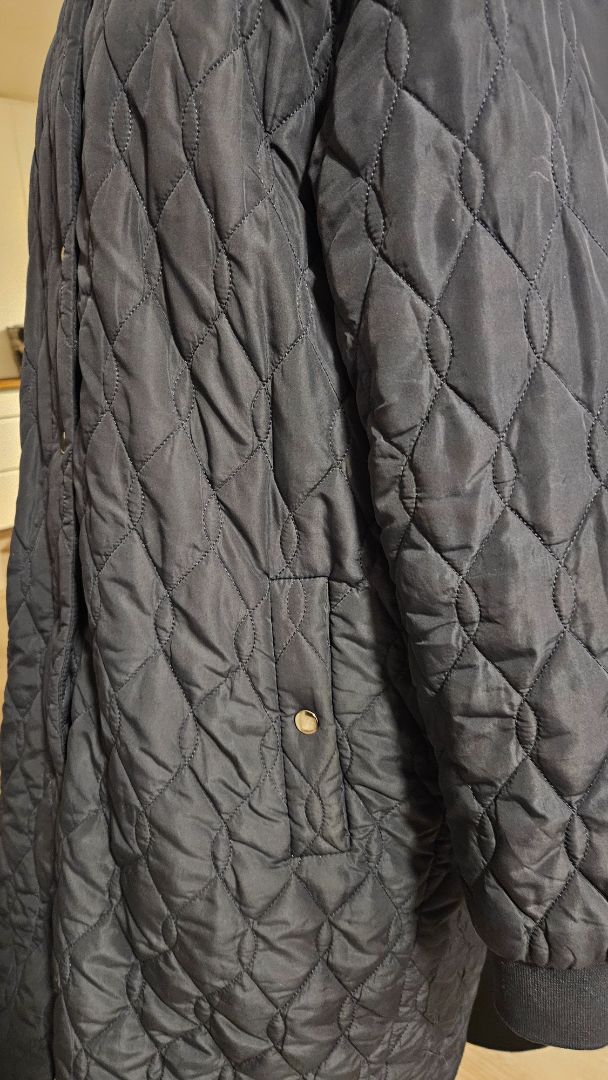 Navy blue lightweight long coat*, EUR 44, Kaffe