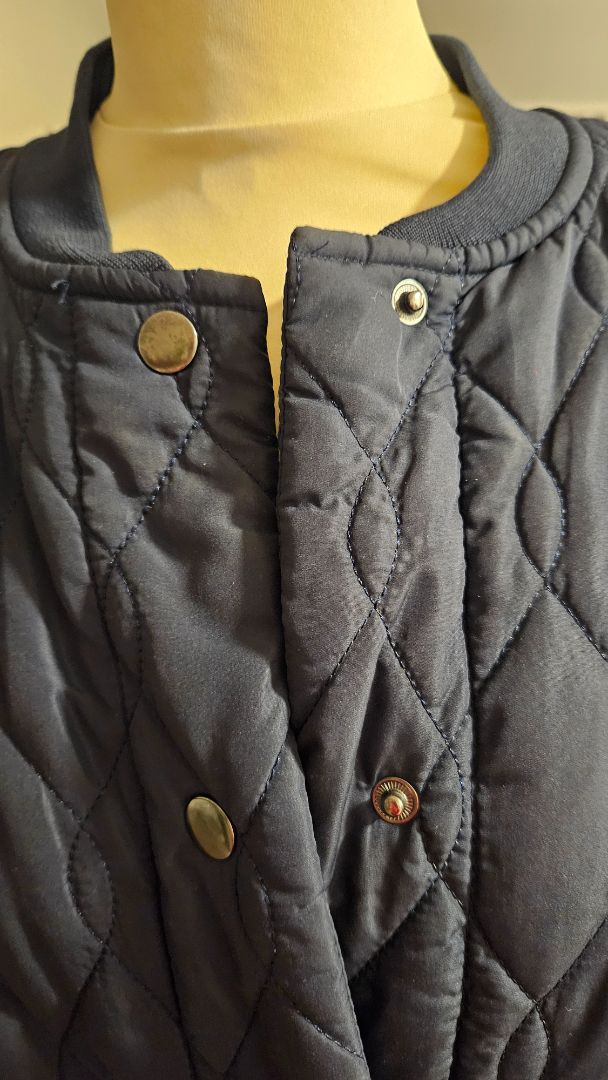 Navy blue lightweight long coat*, EUR 44, Kaffe
