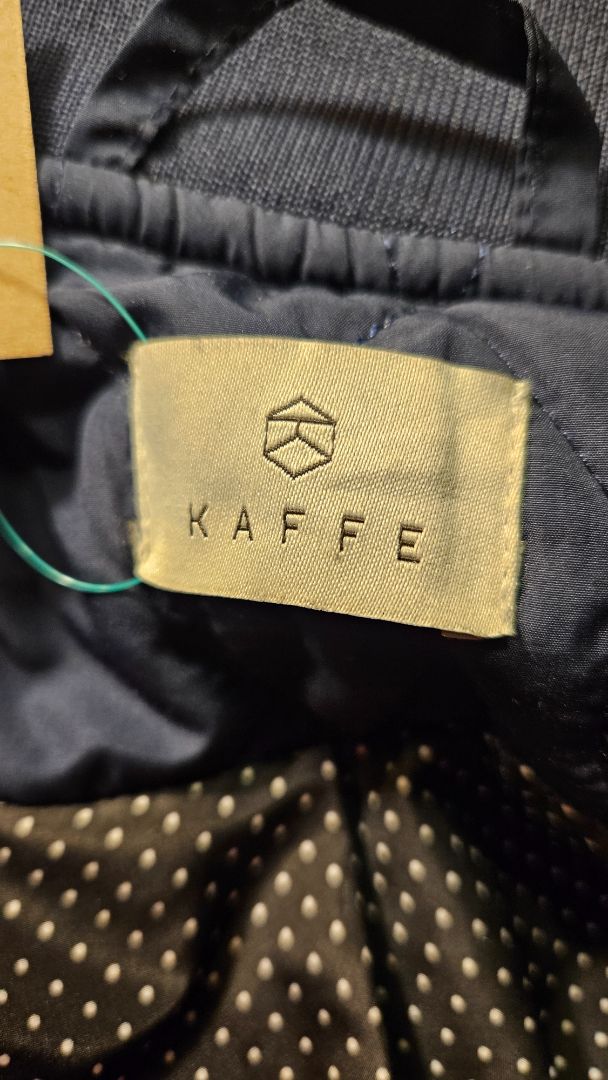 Navy blue lightweight long coat*, EUR 44, Kaffe