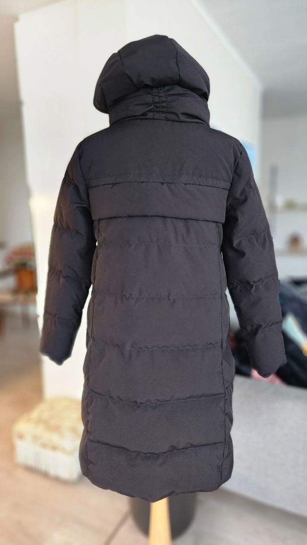 Síð dúnúlpa, S, DKNY