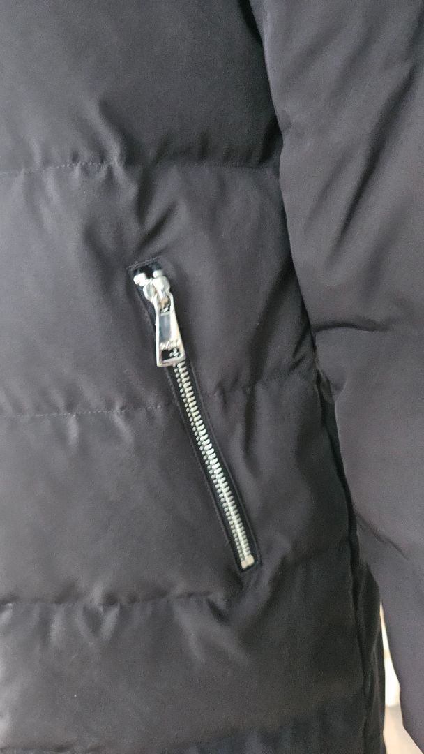 Síð dúnúlpa, S, DKNY