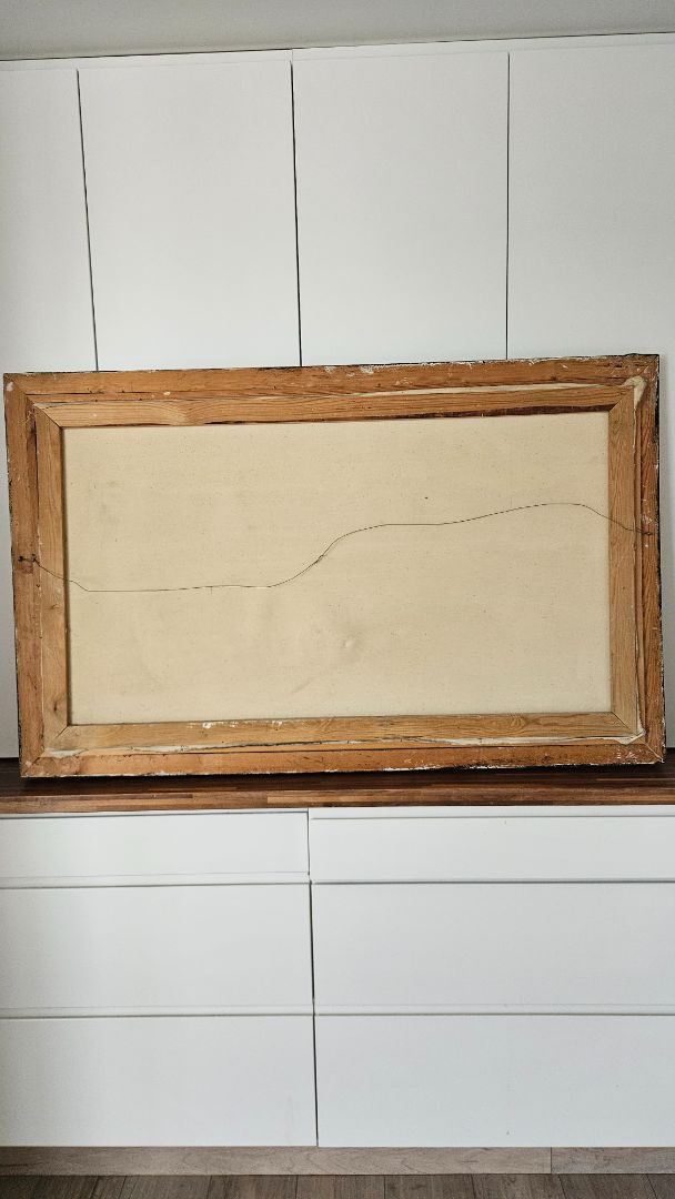 Málverk eftir Hjörvar K.