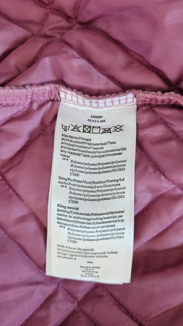 Vatteruð úlpa, EUR 42-44
