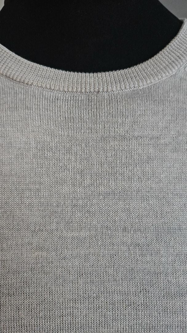 Ullar & silki peysa, XL