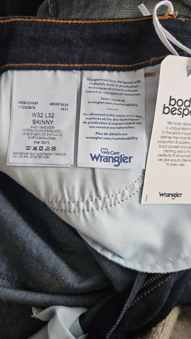Jeans (unused), 32/32, Wrangler