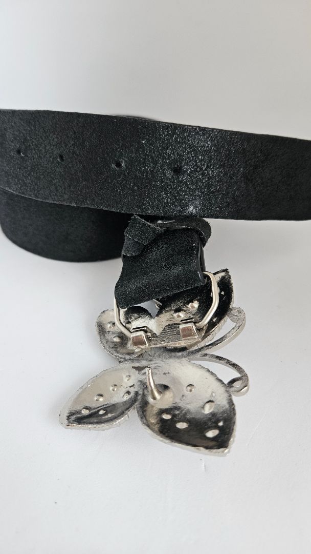 Vintage leather belt, 98 cm, Friis Company