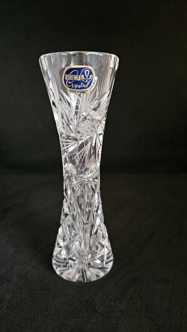 Vase, Bohemia Crystal