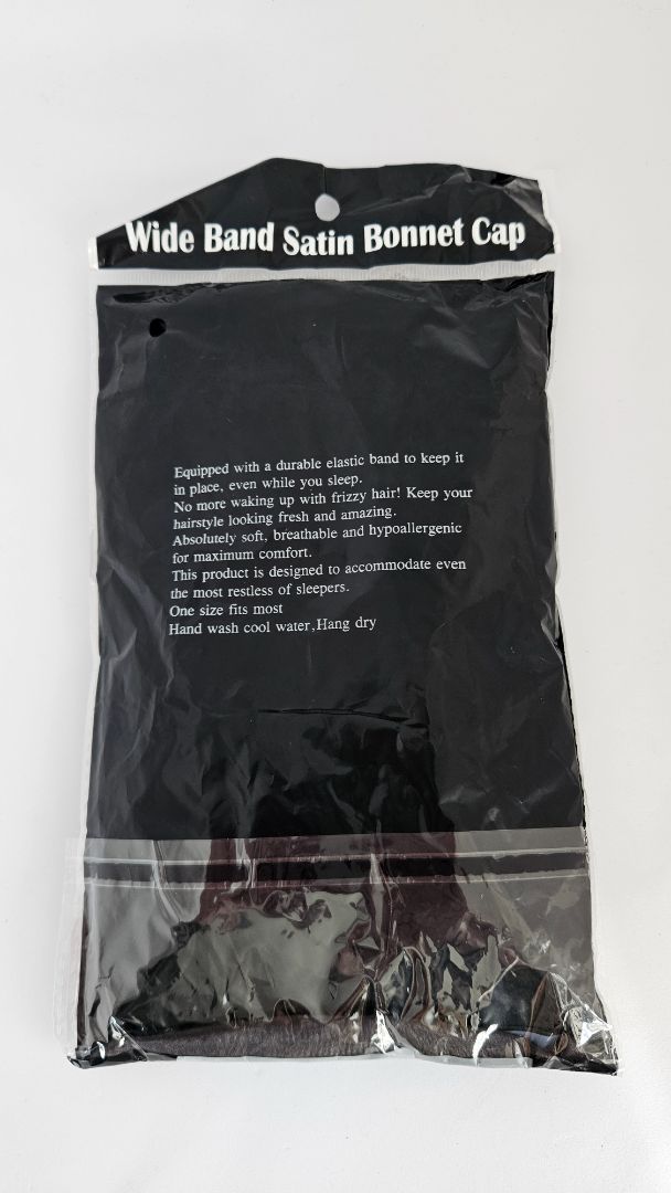 Bonet (Black), One size