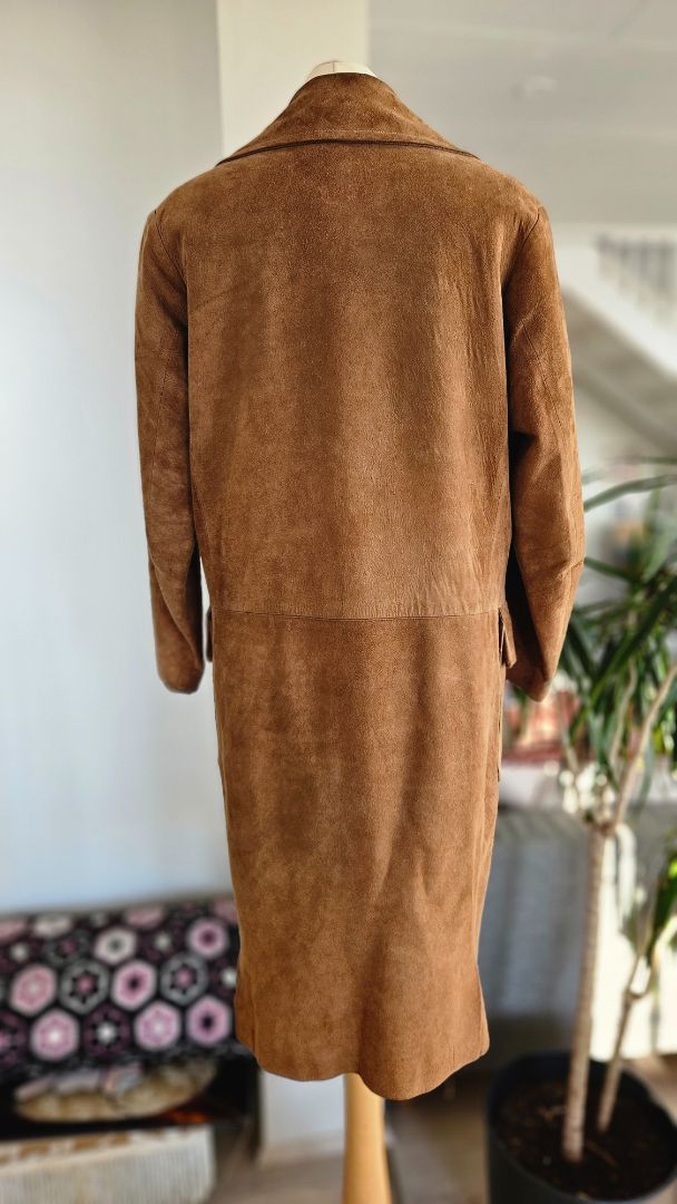 Vintage suede coat (1964), M