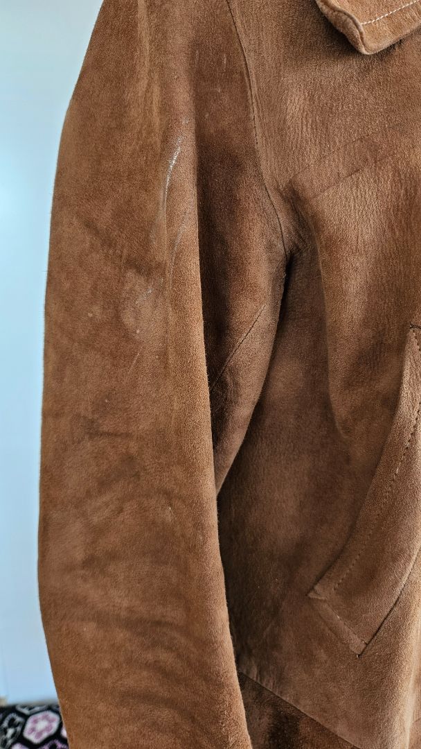 Vintage suede coat (1964), M