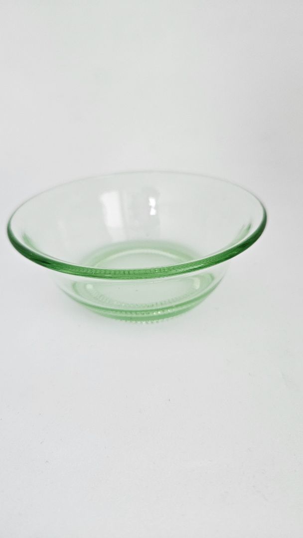 9 pcs Vintage art deco glass bowls (11.5 cm)