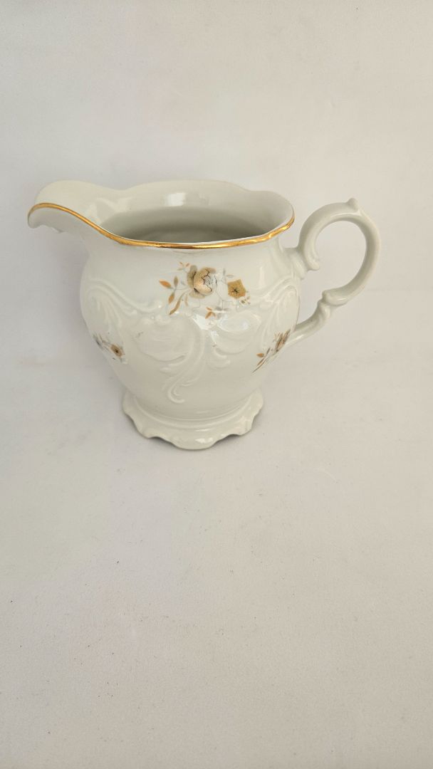 Vintage milk and sugar jug, Wawel Poland