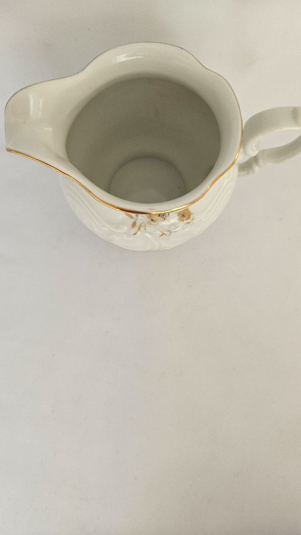 Vintage milk and sugar jug, Wawel Poland