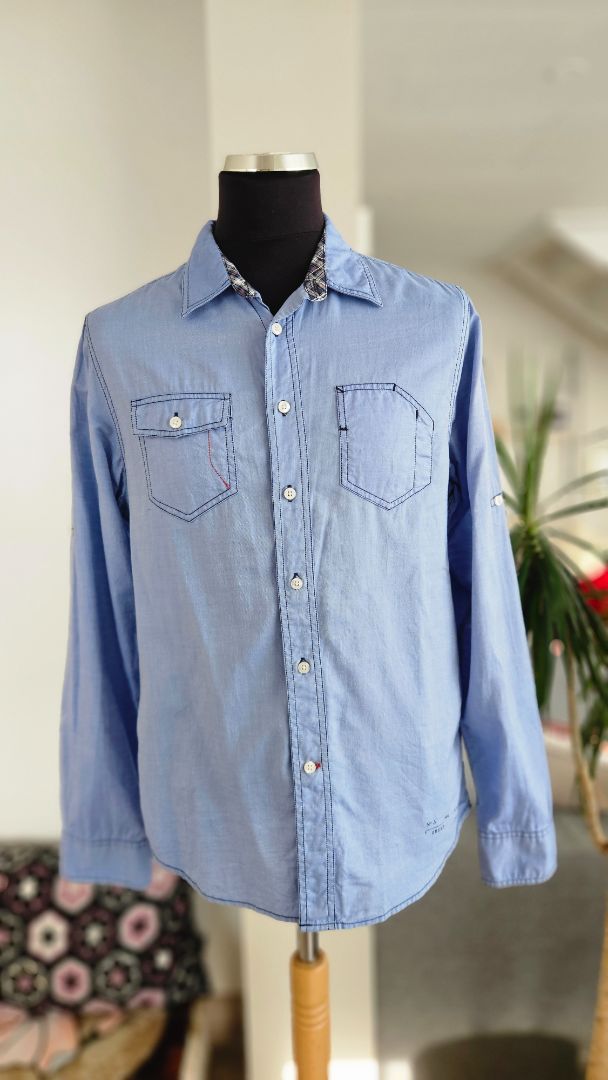Denim shirt, M, Guess