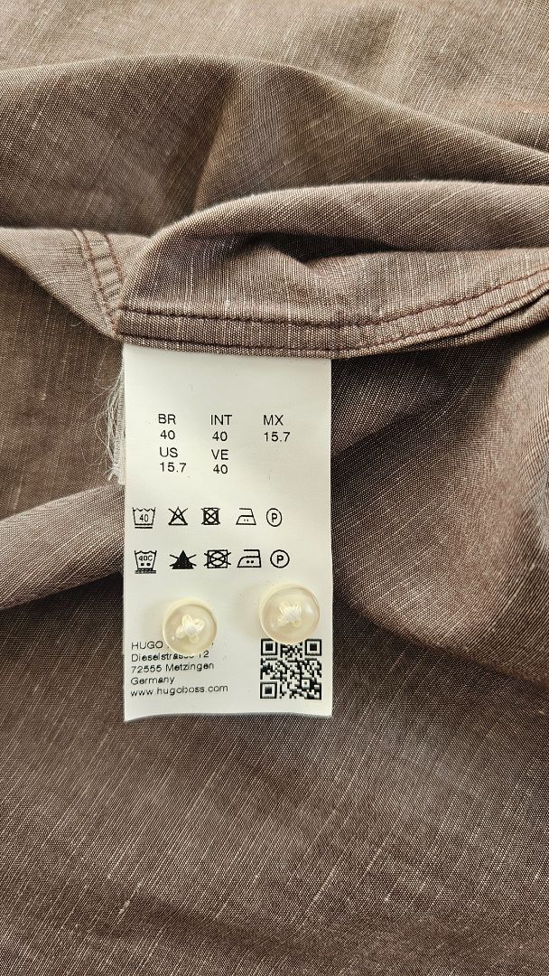 Shirt "Regular Fit" (Tessitura Monti), 40, Hugo Boss