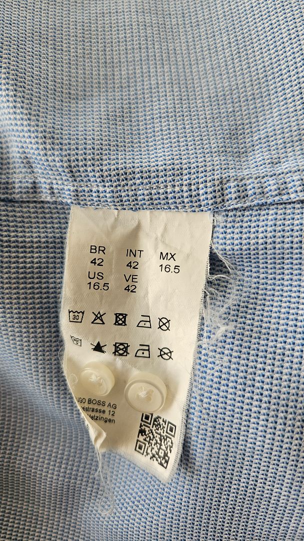 Long sleeve shirt Slim Fit, 42, Hugo Boss