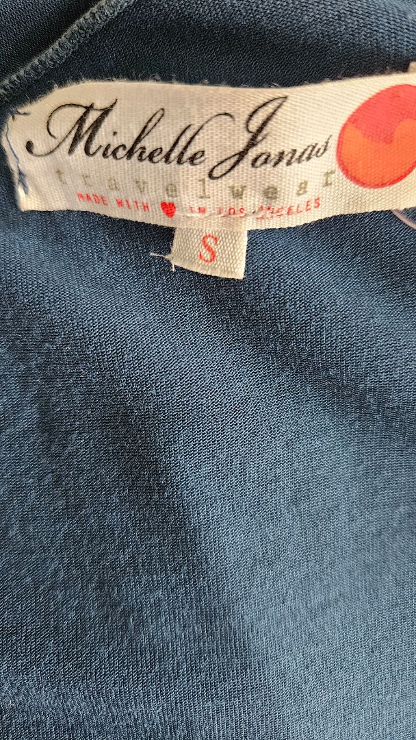 Sea green dress, S, Michelle Jonas