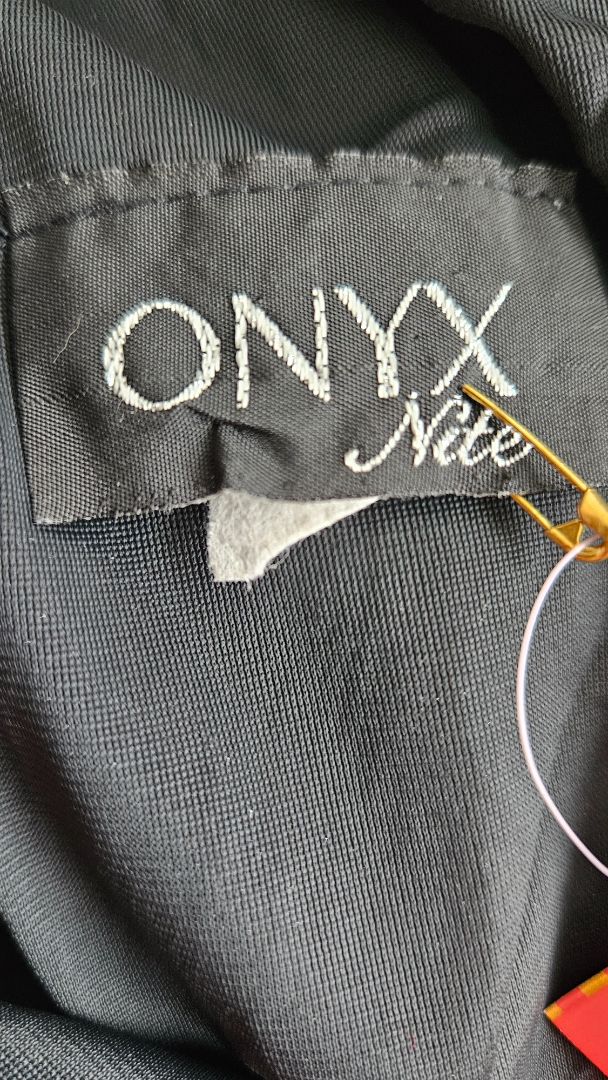 Long dress, M, Onyx nite