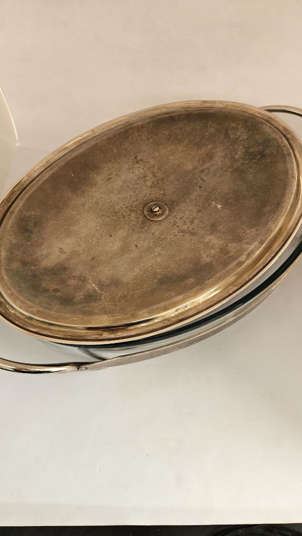 Refractory mold with lid (vintage), Marinex