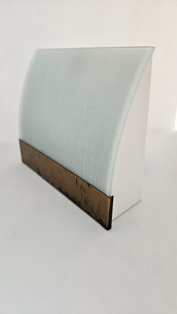 Vintage copper wall light